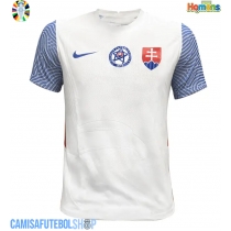 Camisa de time de futebol Eslováquia Replicas 2º Equipamento Europeu 2024 Manga Curta